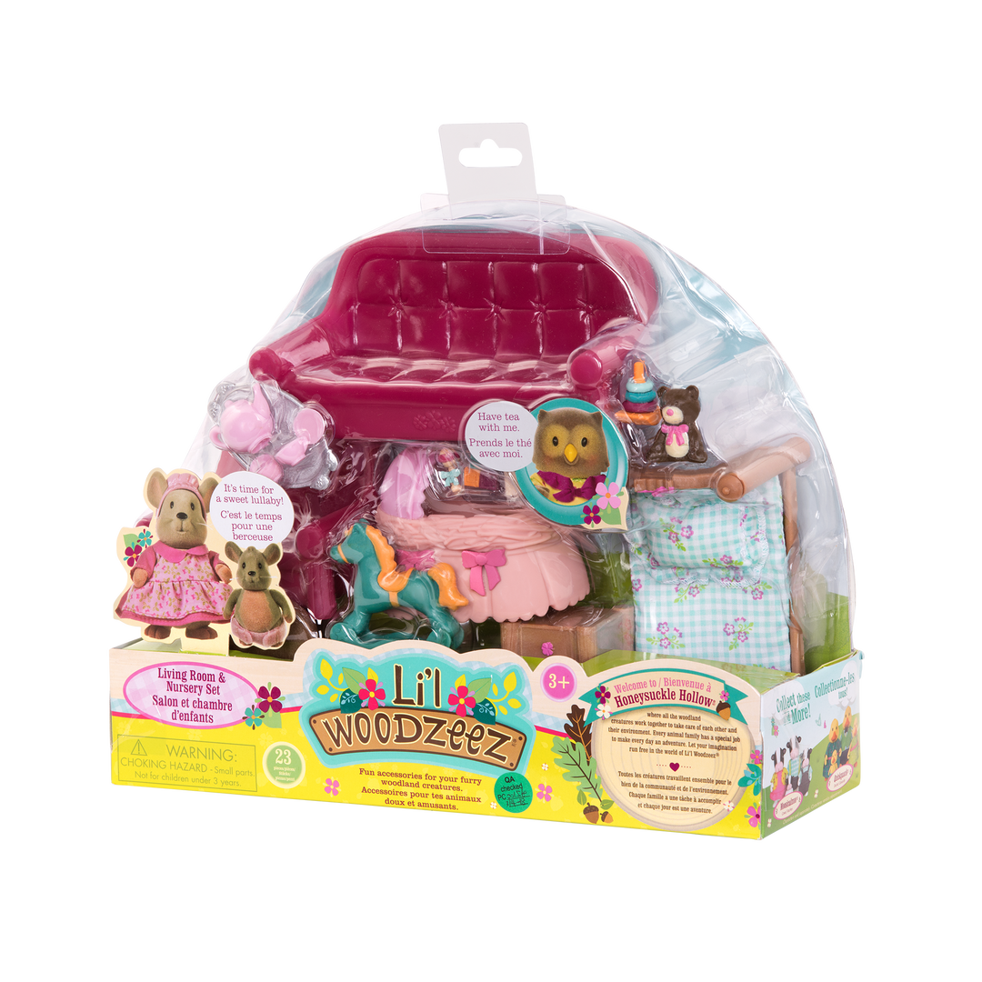 Living room and nursery playset