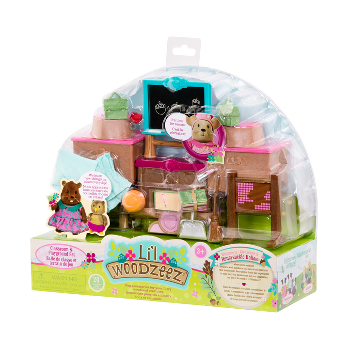 Classroom and playground playset