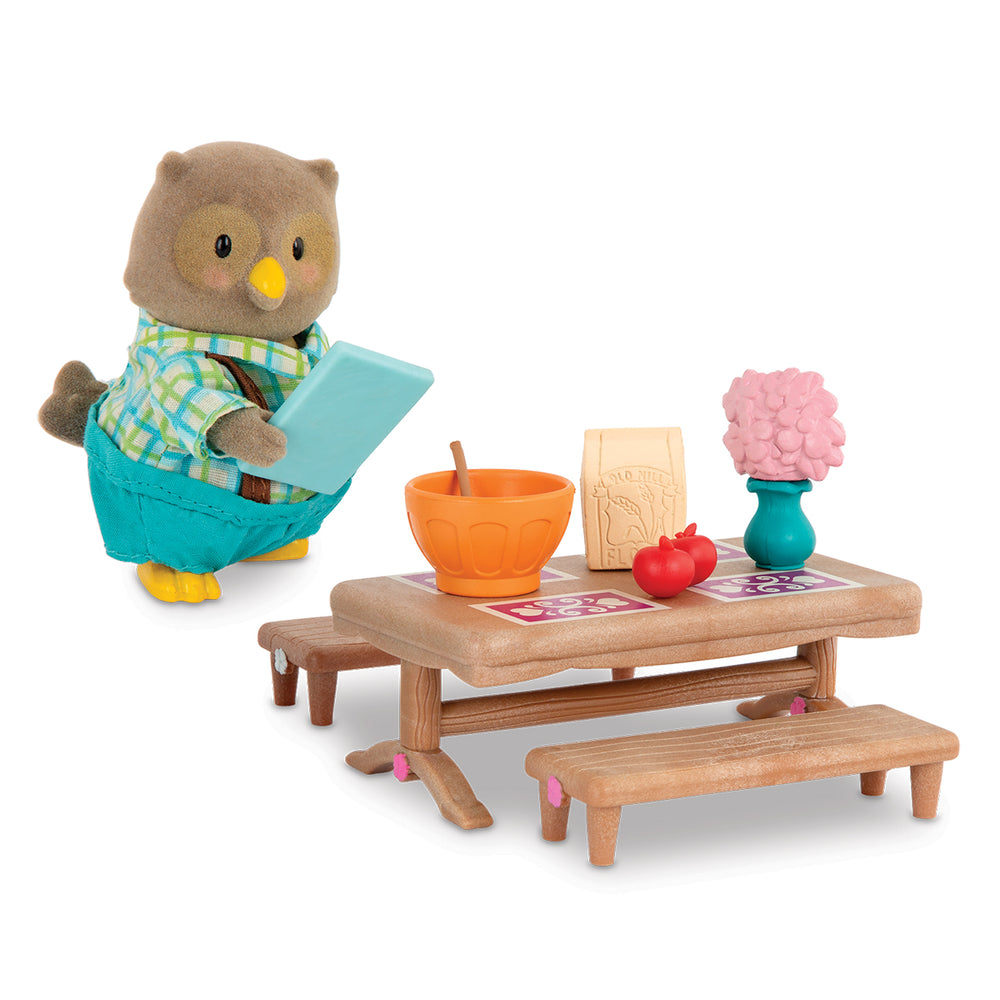 Master bedroom and dining room playset
