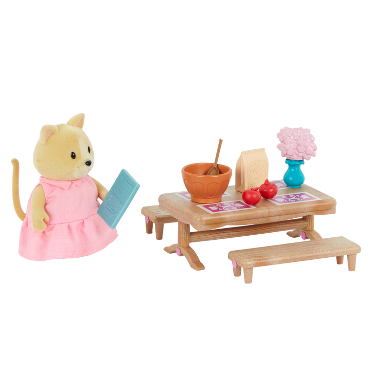 Master bedroom and dining room playset