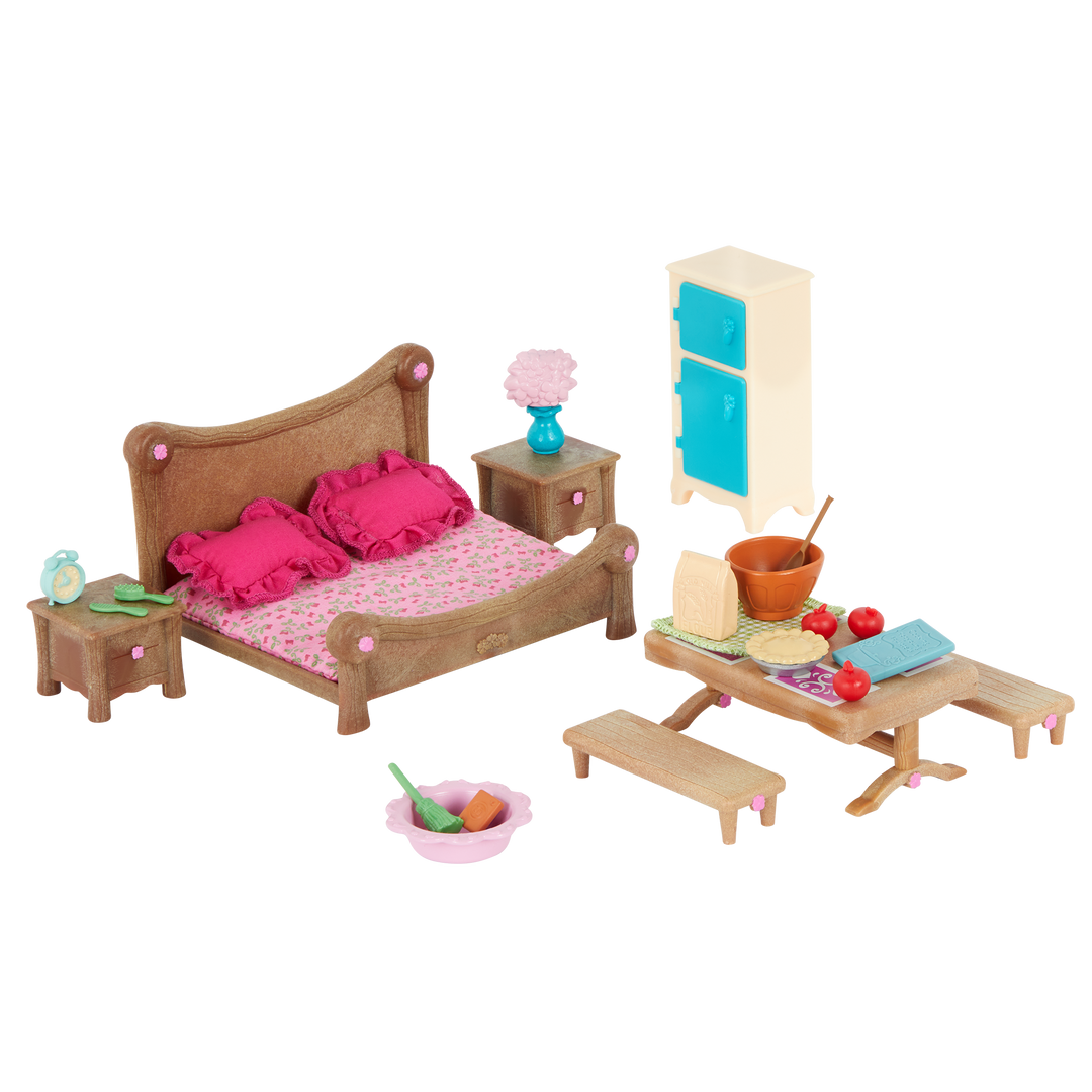 Master bedroom and dining room playset