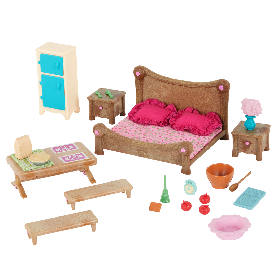 Master bedroom and dining room playset