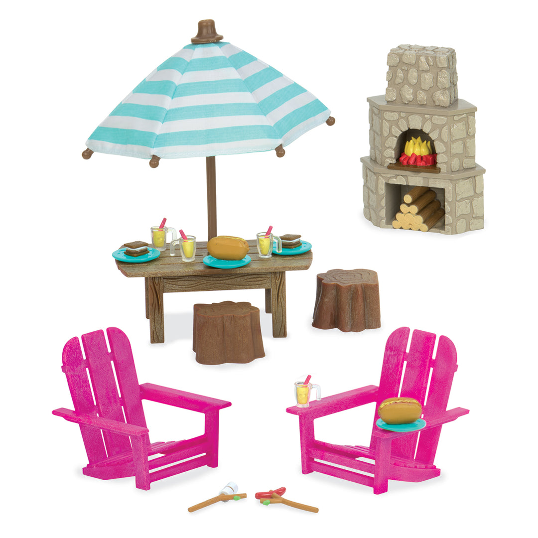 Outdoor patio playset