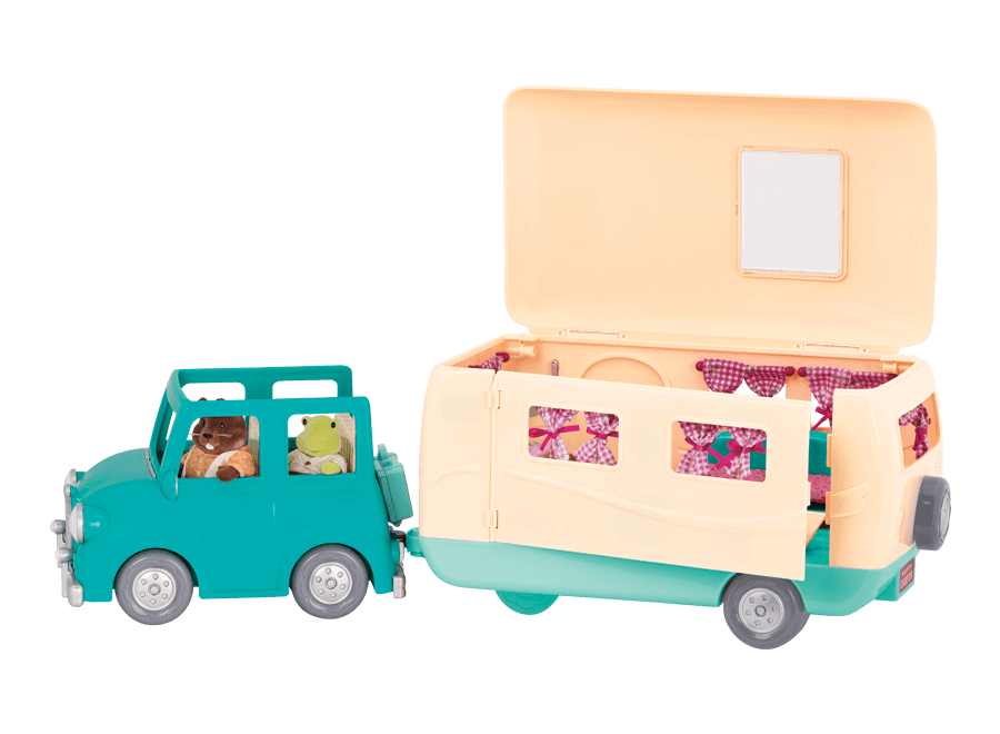 Playset with Mini Car and Accessories