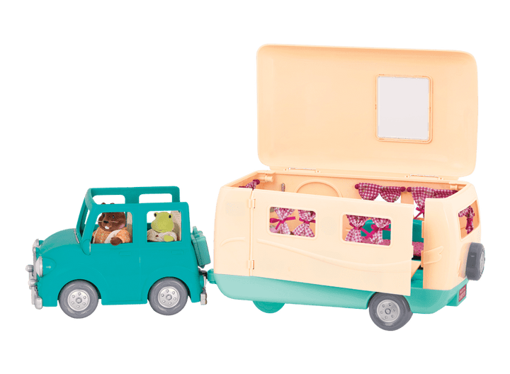 Playset with Mini Car and Accessories