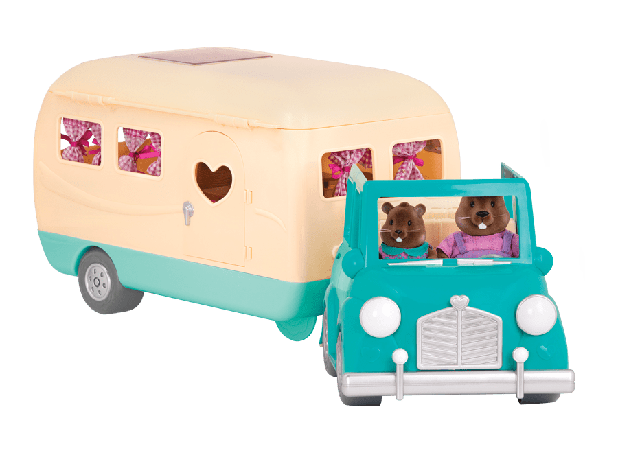 Playset with Mini Car and Accessories