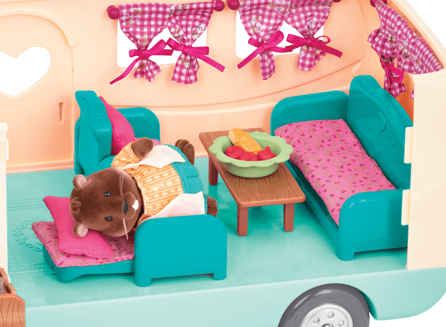 Playset with Mini Car and Accessories