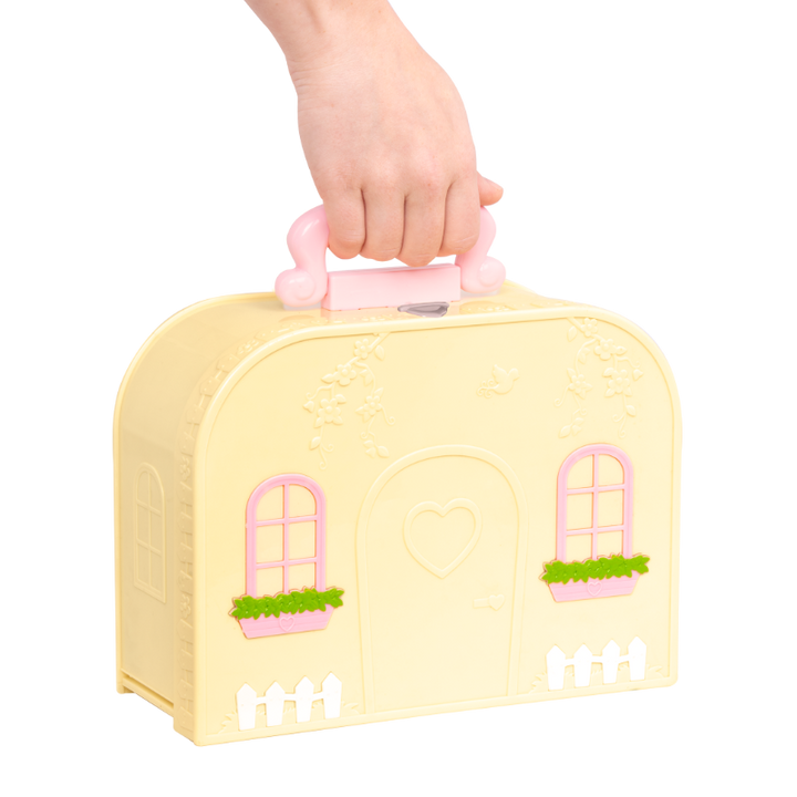 Pastry shop playset in carry case