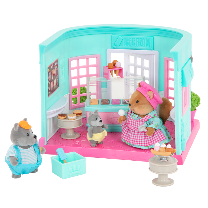 Ice cream parlor playset